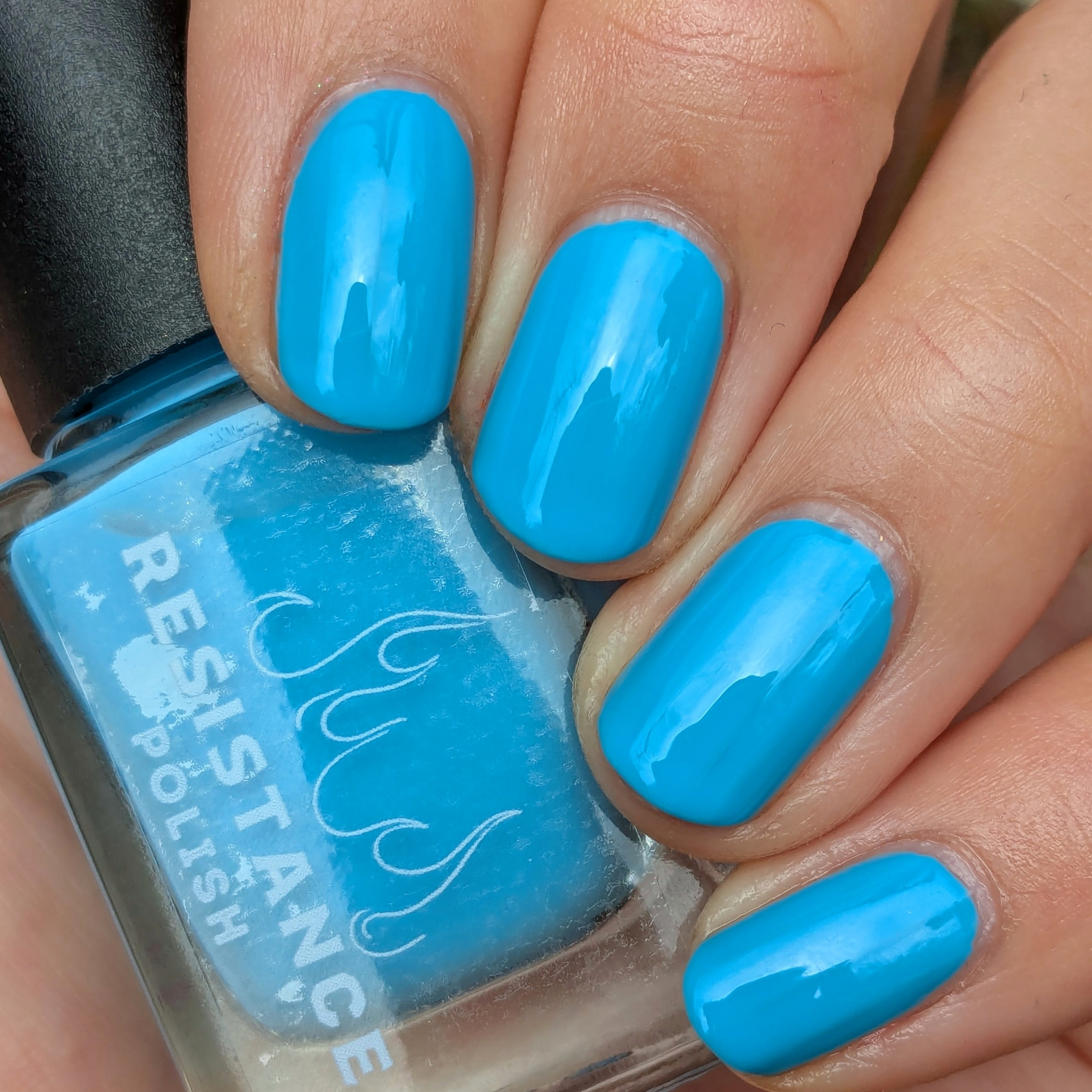 Blooming in Blue